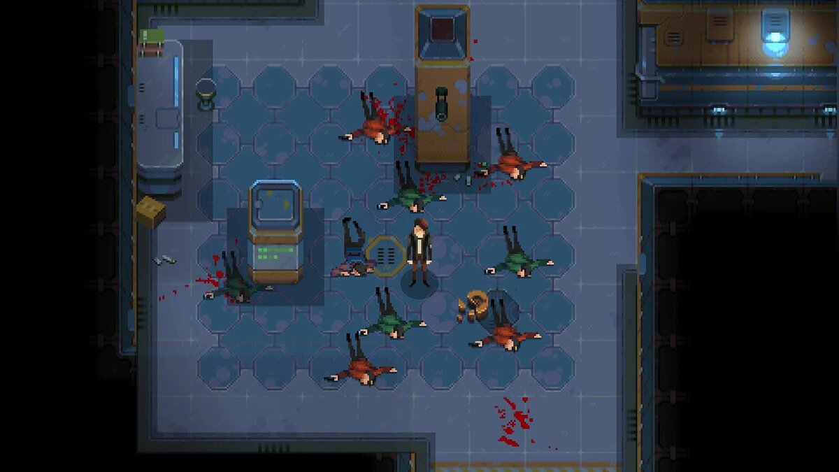 В Steam и на консолях вышла пиксельная киберпанковская игра, похожая на  Hotline Miami