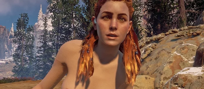 Вышел мод с голой Алой для Horizon Zero Dawn (18+)