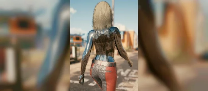 Блестяще выглядит! Ви может теперь получить хромированное тело в Cyberpunk 2077