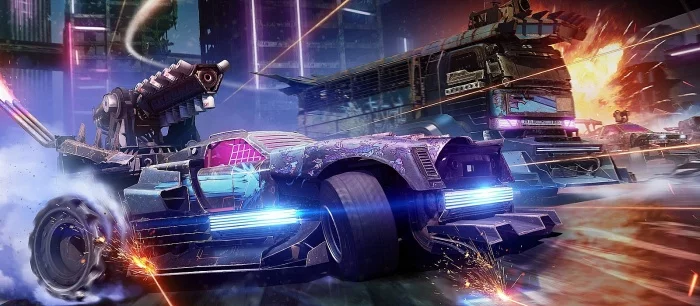 В Crossout появилась новая фракция в духе «Арасаки» из Cyberpunk 2077 — трейлер