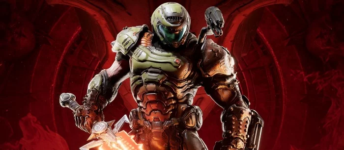 Девушка из России показала крутой детальный косплей на женскую версию Doom с мечом и дробовиком