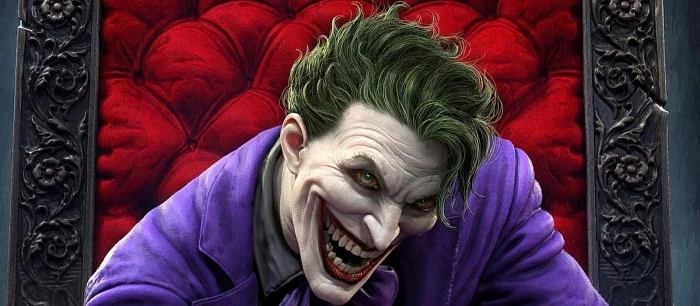 Художник God of War показал безумно крутой арт с Джокером. В нем спрятаны отсылки к другим героям DC