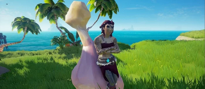 Игроки Sea of Thieves обнаружили гигантскую куриную ножку (фото)