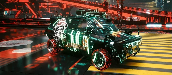 Новый мод превратит Найт-Сити из Cyberpunk 2077 в город из фильма «Трон». Берегите глаза!