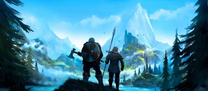 Пираты выложили в сеть экшен про викингов на выживание с открытым миром и крафтом