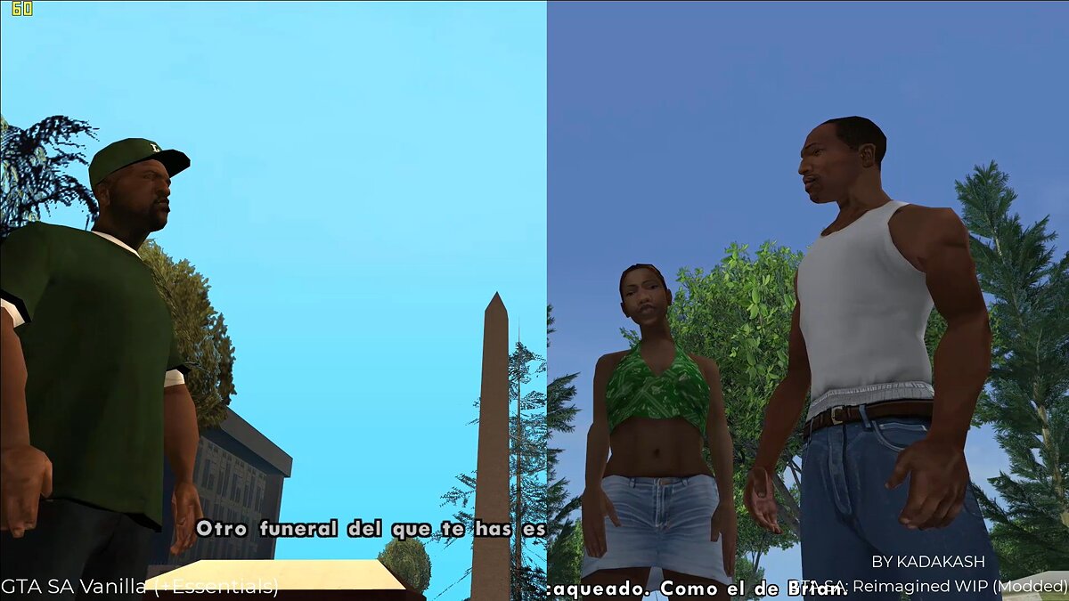 Моддер при помощи нейросети улучшил графику легендарной GTA: San Andreas