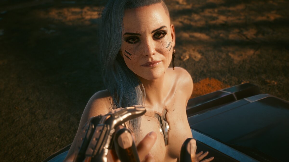 Для Cyberpunk 2077 вышли моды с голыми Бестией и Мисти. Также раздели Джуди  и Панам (фото 18+)