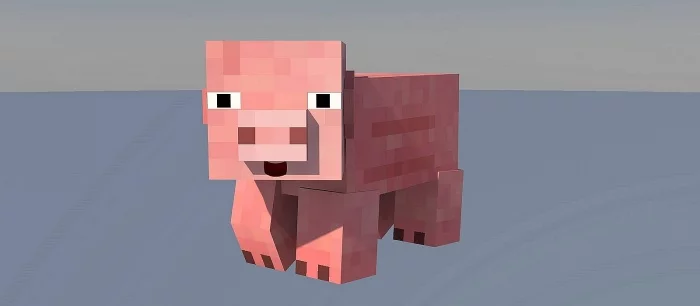 Тысяча свиней и тысяча кур столкнулись в битве в Minecraft. Угадайте, кто победил! (видео)