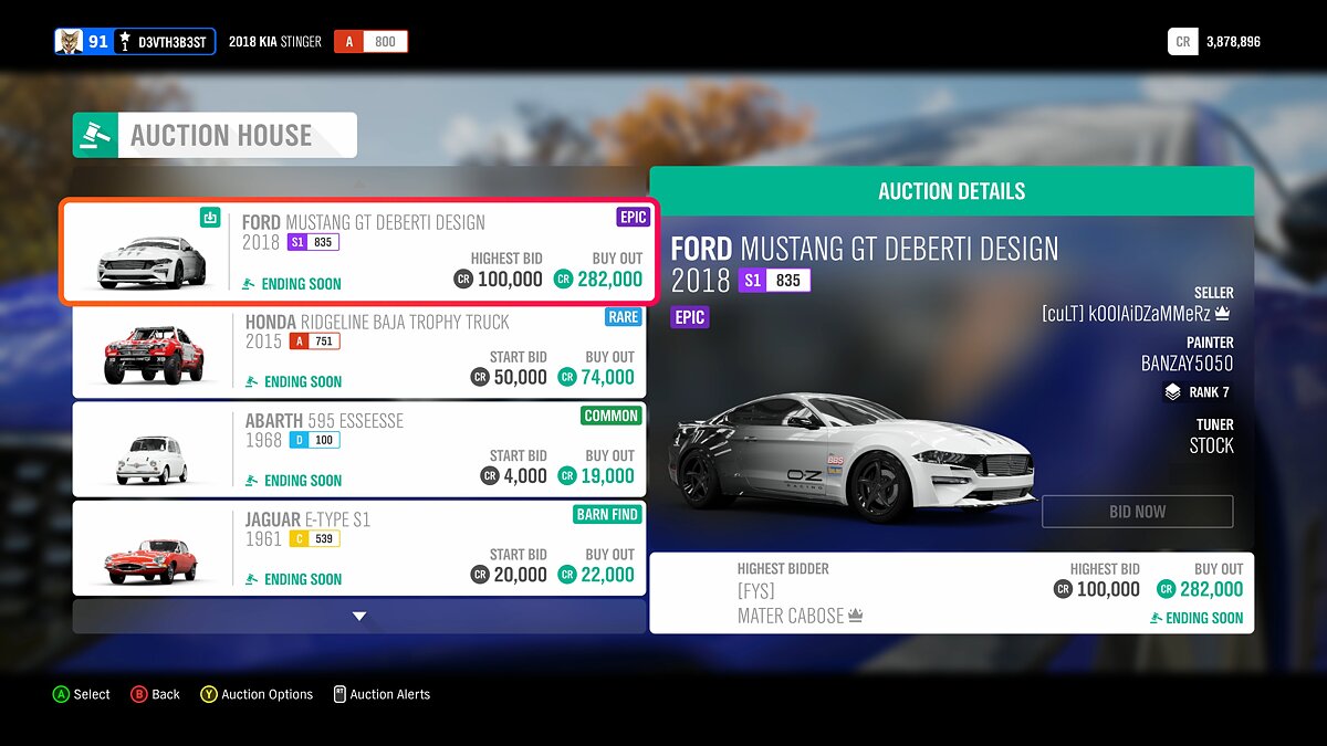 Как заработать много денег в Forza Horizon 4