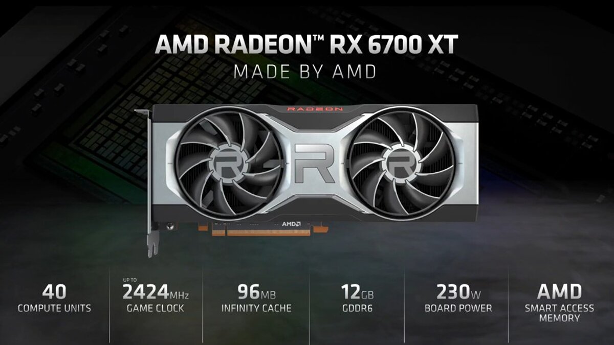 Обзоры и тесты AMD Radeon RX 6700 XT: плюсы, минусы, особенности и  сравнения с видеокартами NVIDIA