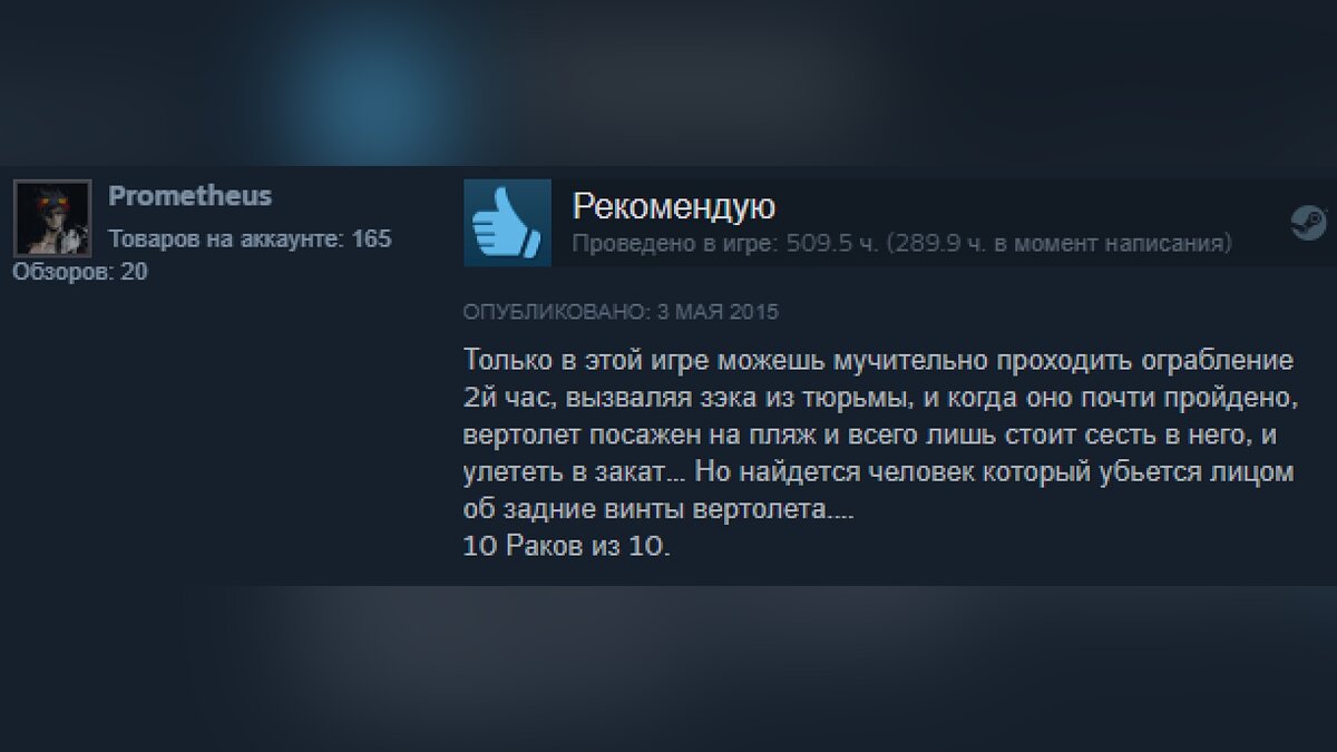 Подборка смешных отзывов на игры в Steam. Кратко и остроумно о Red Dead  Redemption 2, Valheim, «Ведьмак 3: Дикая Охота», CS: GO, GTA 5 и других  хитах