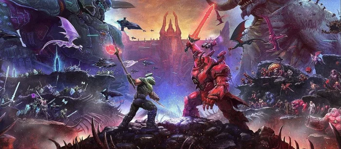 Утечка показала новые крутые арты по DOOM Eternal: The Ancient Gods Part 2