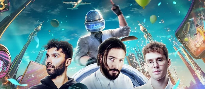 В PUBG Mobile состоялась премьера новых треков от Alesso, Lost Frequencies и R3HAB. Музыканты поздравили игроков с 3х-летием живым выступлением