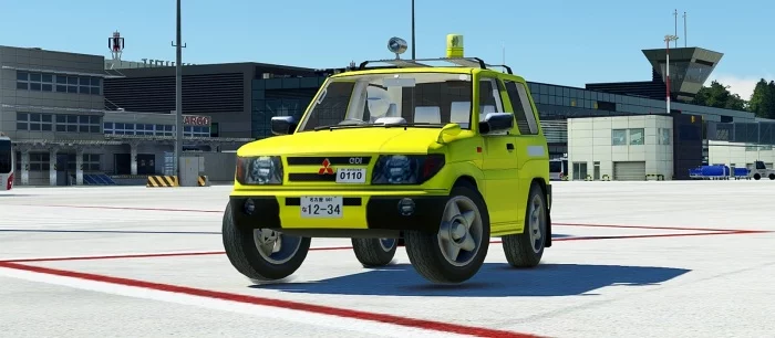 «Это же Cyberpunk 2077!»: в Microsoft Flight Simulator теперь можно ездить на машине. Игра знатно глючит