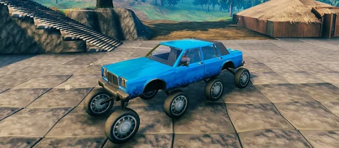 Почти как GTA, но про викингов. В Valheim добавили автомобиль и показали, как он ездит
