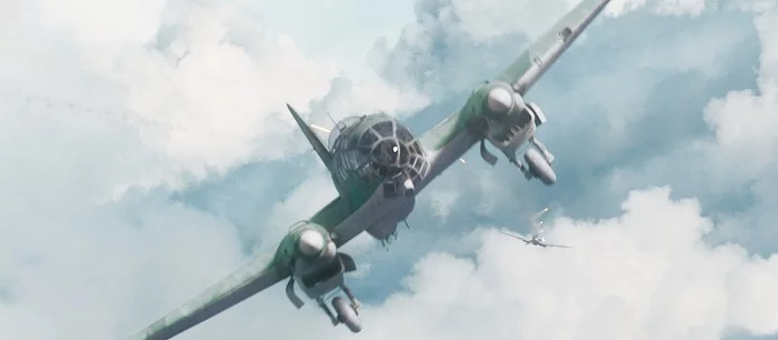 Посмотрите на боевую сцену из военного фильма «Девятаев» — ее создавали при помощи War Thunder