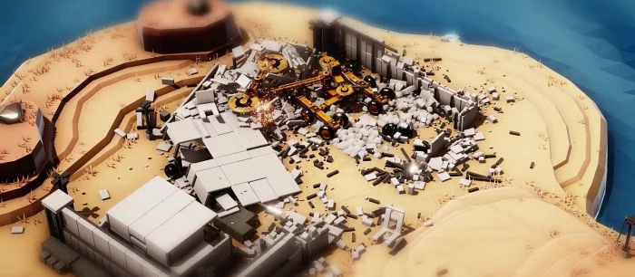 В Steam выйдет песочница с запредельной разрушаемостью. Вот как рассыпаются здания