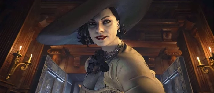 Актриса, сыгравшая леди Димитреску в Resident Evil Village, показала косплей на свою гигантскую героиню