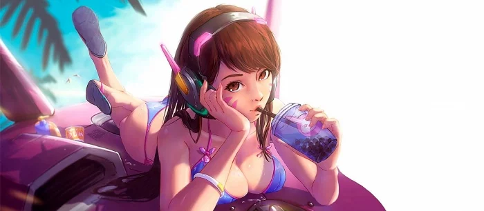 Анонсирована новая фигурка D.Va из Overwatch, с которой можно снять одежду и увидеть её голое тело