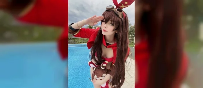 Девушка с невероятно милой внешностью закосплеила Эмбер из Genshin Impact. Взяли бы ее в команду?