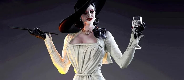 Фанат показал крутую фигурку леди Димитреску из Resident Evil Village