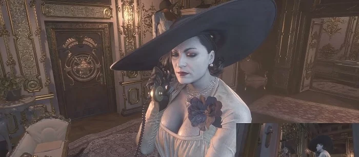 Обиженная Леди Димитреску стала героиней мемов. Злодейка RE Village превратилась в стримершу и поговорила с героем GTA 4