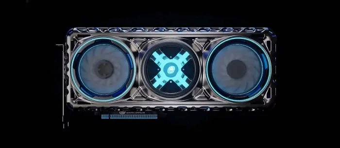 Первые фото игровой видеокарты Intel DG2 и новые данные о производительности. Вот какой мощной она будет
