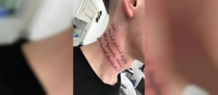 Россиянин за деньги набил на шее аккаунты людей в Instagram и прославился на всю страну