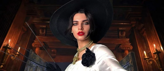 Российская модель, ставшая прототипом Джилл Валентайн, закосплеила леди Димитреску из Resident Evil Village