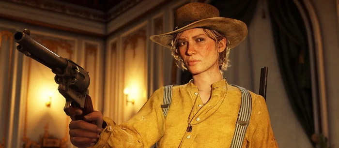Сэди из Red Dead Redemption 2 раздели догола и показали, как она выглядит без одежды