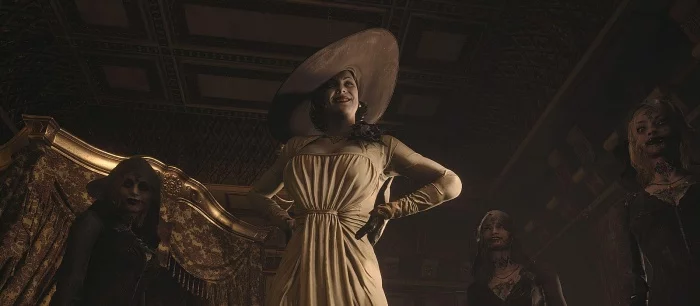 «Смеялся минут пять» — моддер превратил Леди Димитреску из RE Village в ходячий зонтик и развеселил зрителей