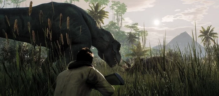 В Steam выйдет одиночная приключенческая игра c динозаврами, транспортом и хорошей графикой