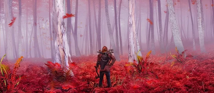 Вышел геймплей нового симулятора выживания с открытым миром, который больше, чем в Skyrim