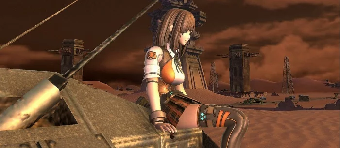 Японский постапокалиптический боевик с роботами, монстрами, танками и тянками выйдет в 2022 году на ПК