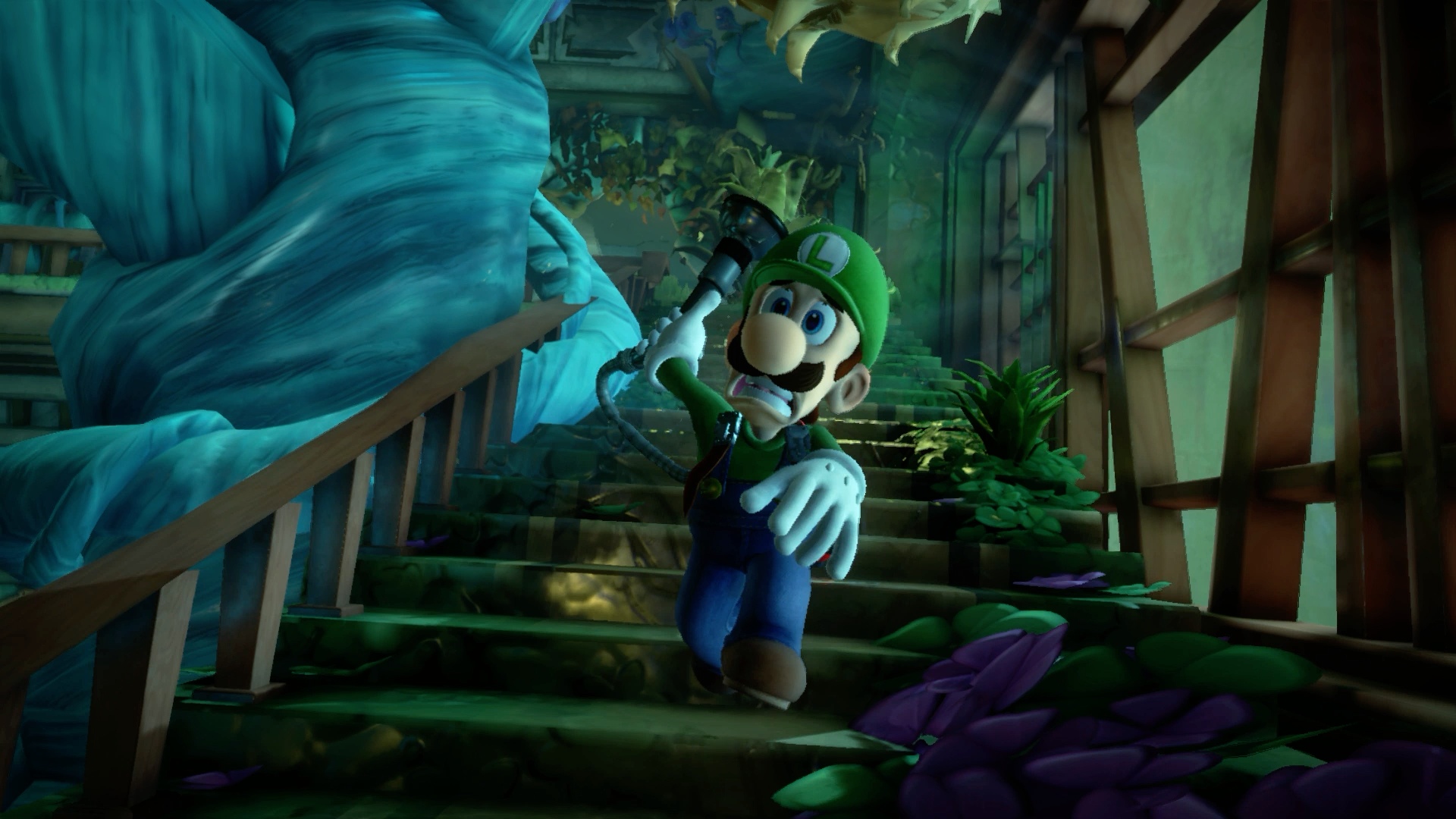 How to get the megaphone in luigi's mansion