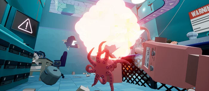 Халява: на ПК бесплатно раздают игру про приключения милого осьминога в офисе