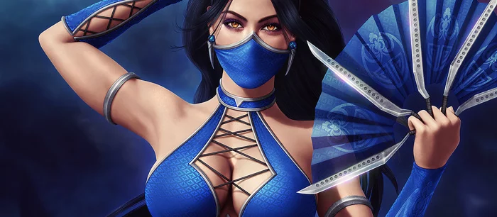 Косплеерша показала себя в образе Китаны из Mortal Kombat 9 и засветила попу — фото