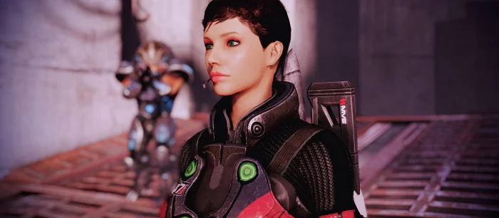 Моддер сделал самую красивую женскую версию Шепарда из Mass Effect Legendary Edition