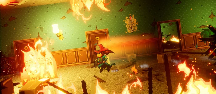 На Guerrilla Collective показала платформер про девушку-пожарного