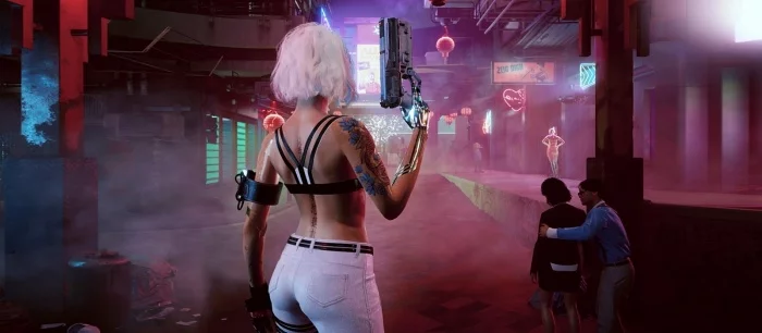 На видео показали, как Cyberpunk 2077 выглядела в 2013 году. В игре был вид от третьего лица (18+)