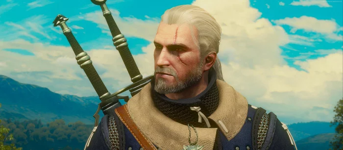 Новый мод для Skyrim добавляет модель Геральта из The Witcher 3 с несколькими прическами