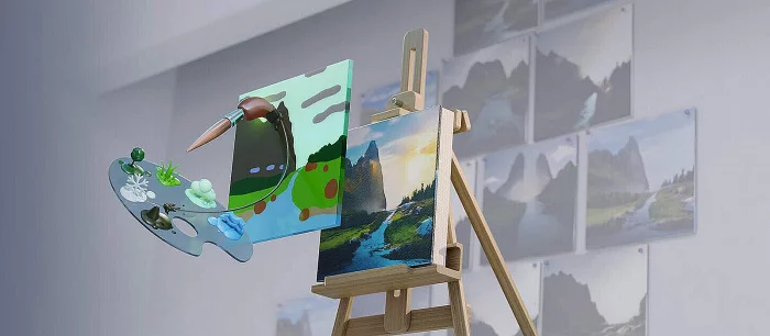 NVIDIA выпустила приложение Canvas, которое сделает из мазни настоящий шедевр. Вот в чём тут секрет