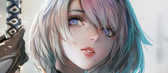 Сексуальную 2B из NieR Automata показали в образе персонажа Fall Guys. Теперь она пухлая