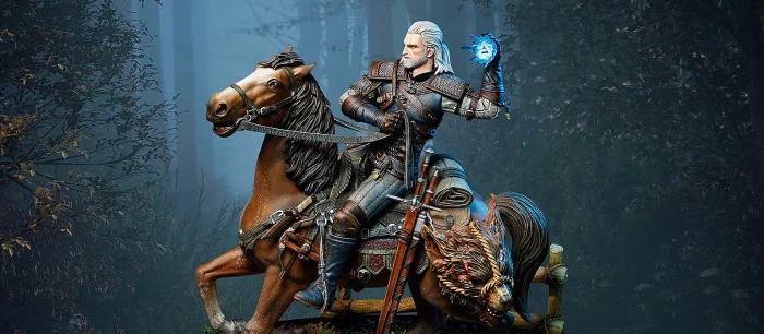 Специально для фанатов The Witcher 3 — CD Projekt RED представила лимитированную фигурку Геральта на Плотве