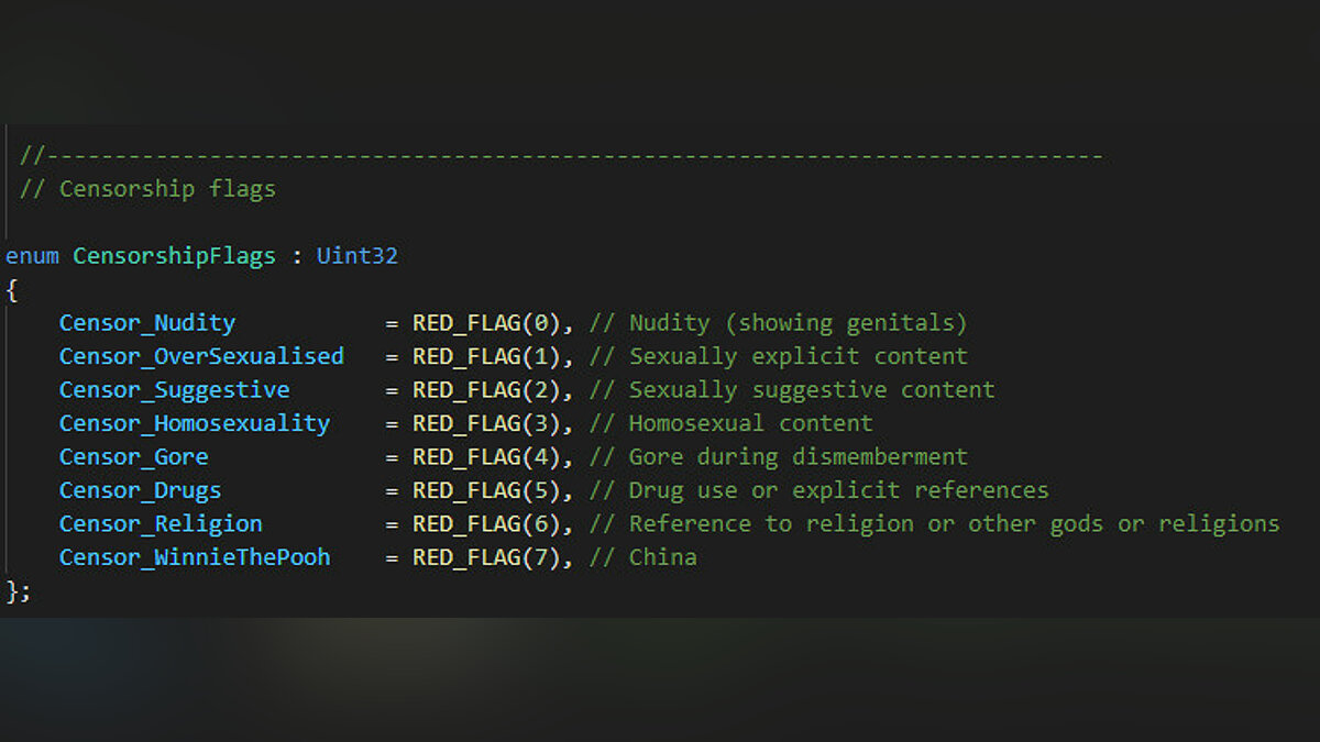 Интересные находки в исходниках Cyberpunk 2077 — тег «Винни Пух» для  цензуры в Китае и лошади с дверями