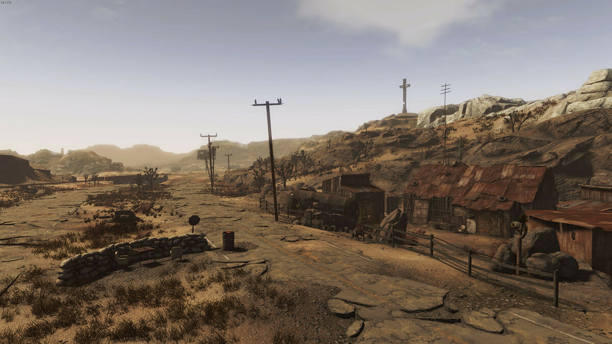 Fallout new убежище 34. Оборона пустоши фоллаут Вегас. Лагерь гольф New Vegas. Fallout 4 New Vegas. Fallout 4 движок.