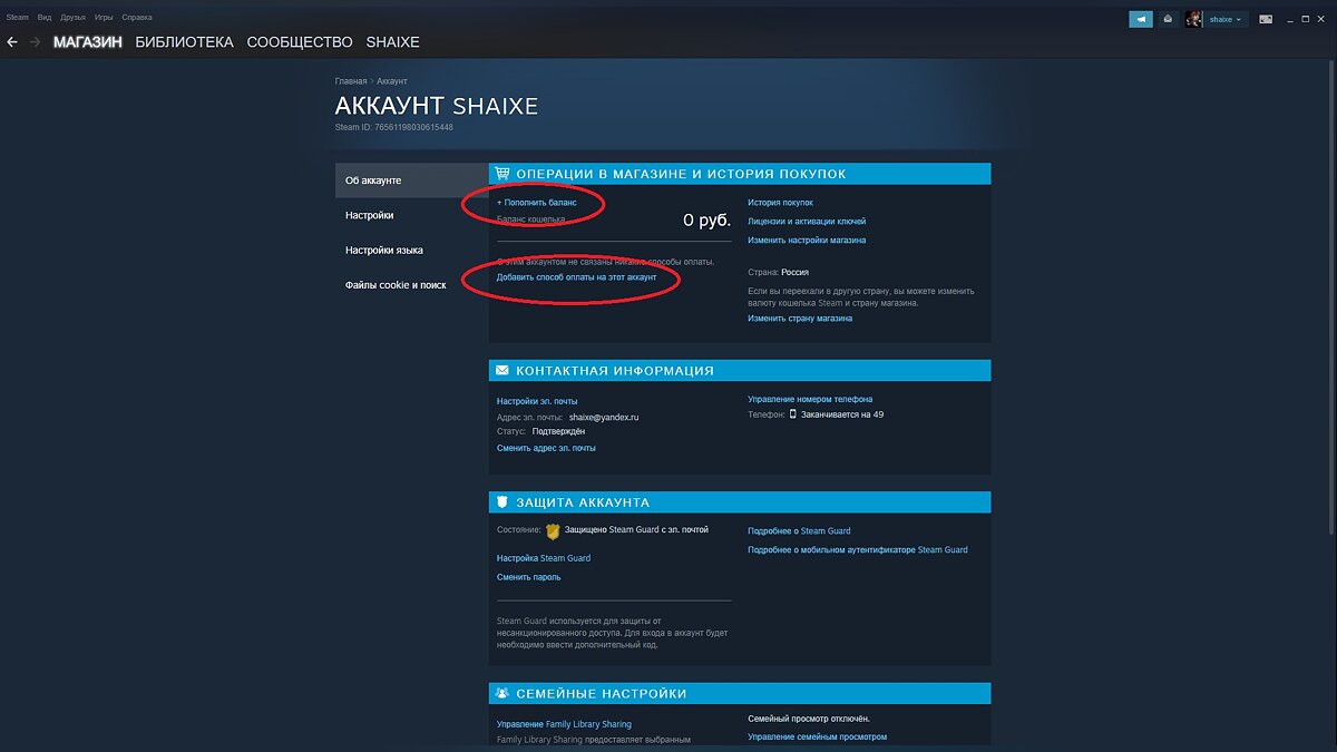 Что такое расчётный адрес Steam и как заполнять эту строку