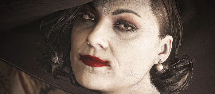 В сети показали, что если бы у леди Димитреску появилась еще одна дочь — героиня Mortal Kombat