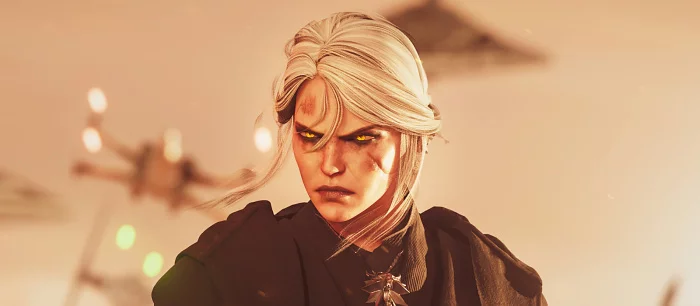 В сети показали, как бы выглядела Цири из The Witcher 3, если бы стала злой и попала в «Звездные войны»