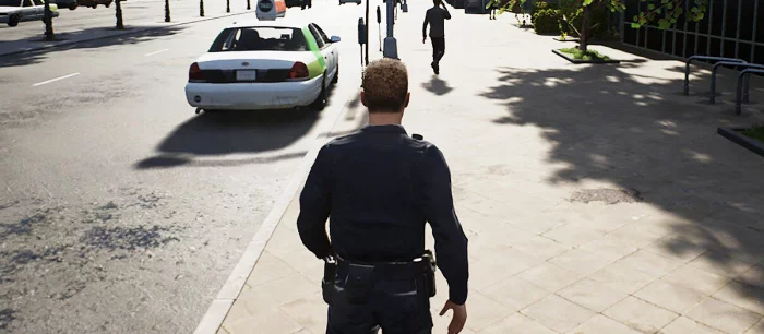 В Steam вышел симулятор копа с открытым миром, управляемым транспортом и прокачкой. Его рейтинг 85%